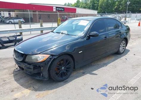 2006 BMW 325I из США, поврежденный, VIN WBAVB13596KX65960